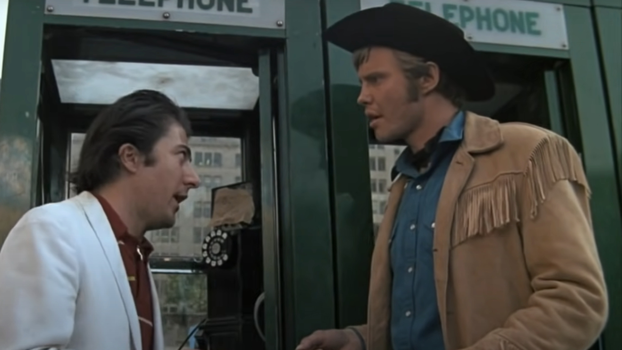 Dustin Hoffman and Jon Voight in Midnight Cowboy