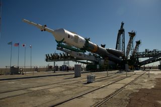 Expedition 32 Soyuz Rocket Rollout