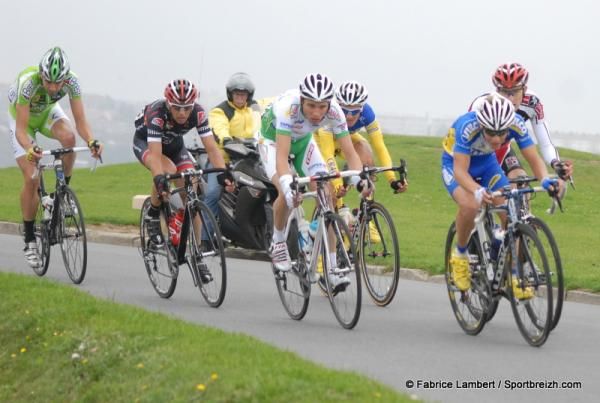 Action from the race