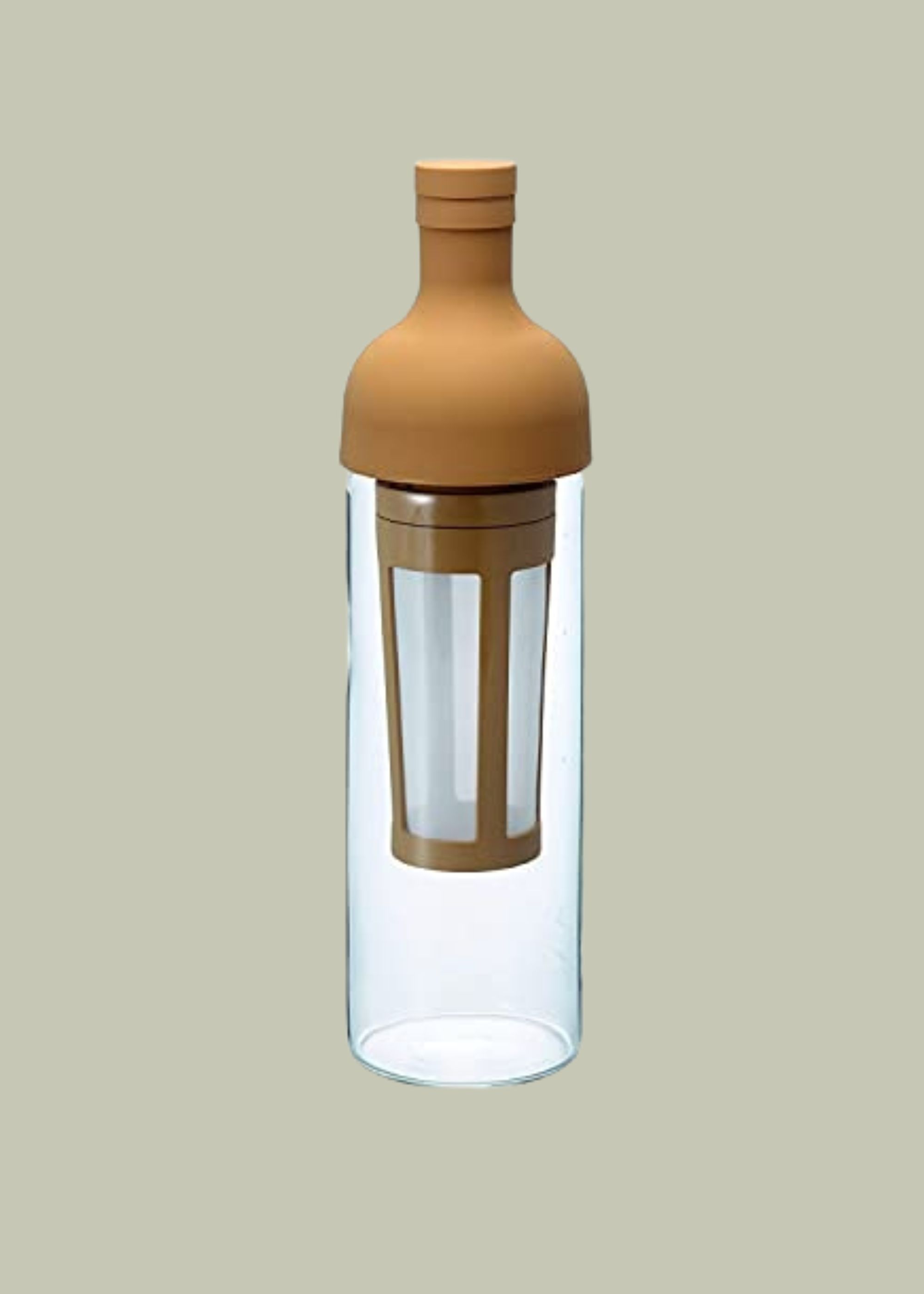 HARIO, Hario Cold Brew Filter in Coffee Bottle, Mocca