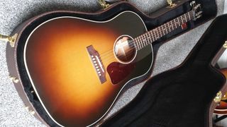 Gibson J-45 in case