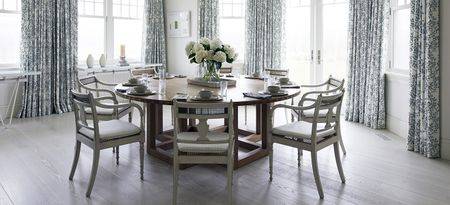 dining room inspired by Long Island