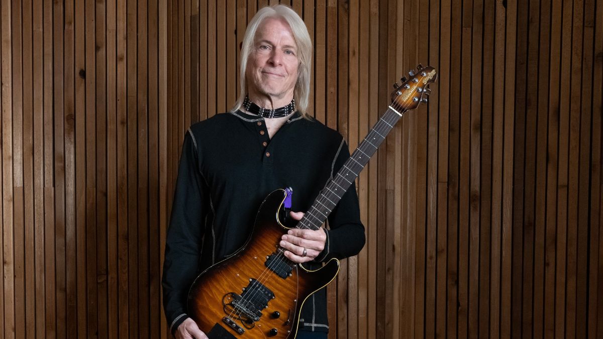 Steve Morse press photos for the 2025 Steve Morse Band album, Triangulation - Photo credit Nick Nersesov