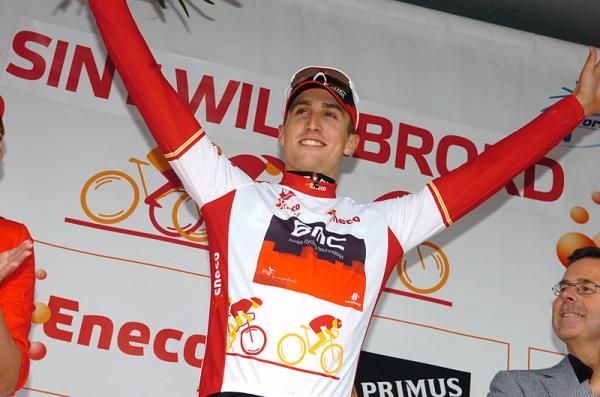 Taylor Phinney (BMC) remains in the leader's jersey after stage 1.