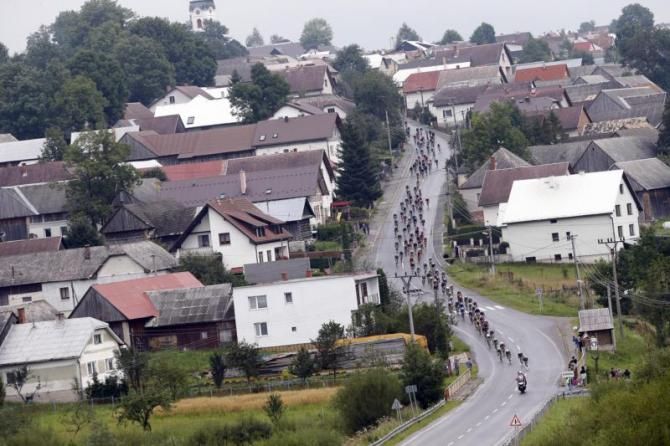 Stage 5 of the Tour of Poland ventured into Slovakia