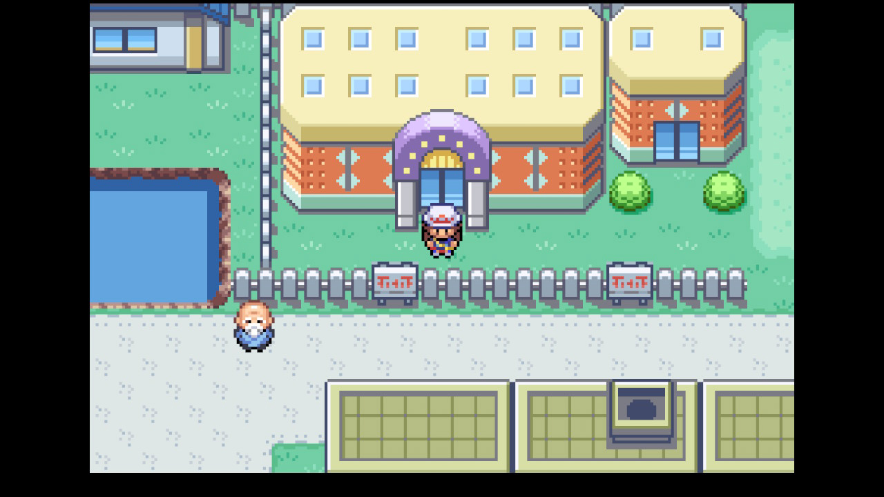 Pokemon FireRed screenshots taken on the Nintendo Switch 2