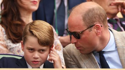 How Prince George's one-liner to fellow pupil echoes William's headstrong school persona