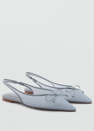 MANGO, Ballet Flats With Bow Detail - Women | Mango Usa