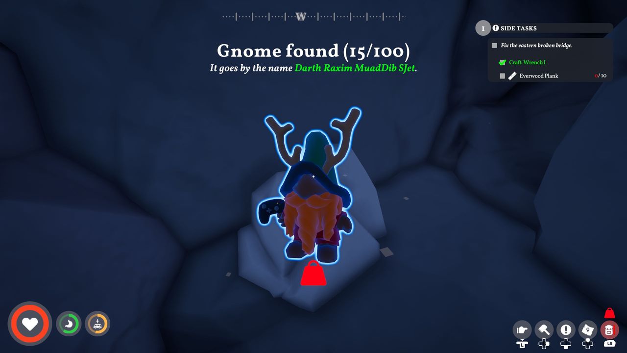Screenshots of Outbound game play