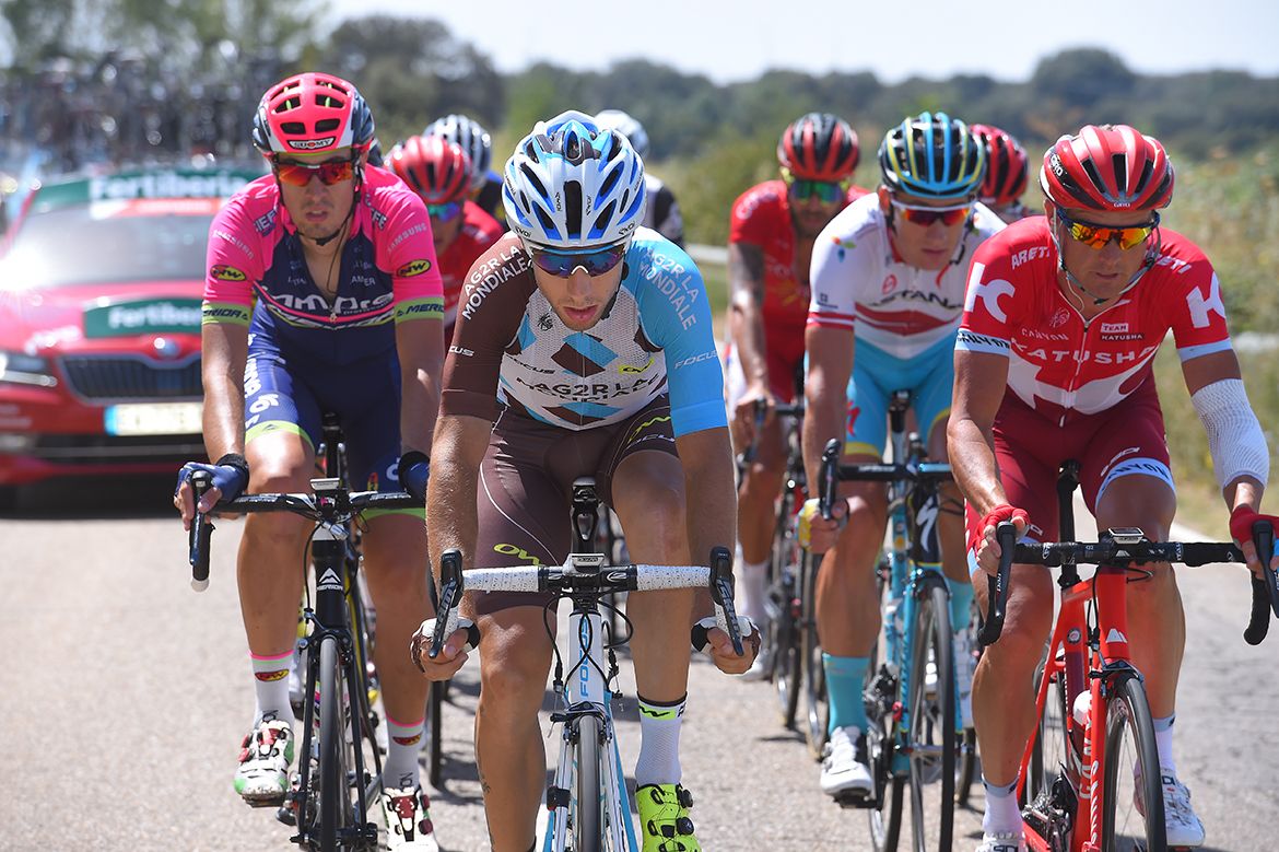 Axel Domont (AG2R La Mondiale) in the breakaway
