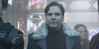 Zemo in the club in The Falcon and the Winter Soldier.