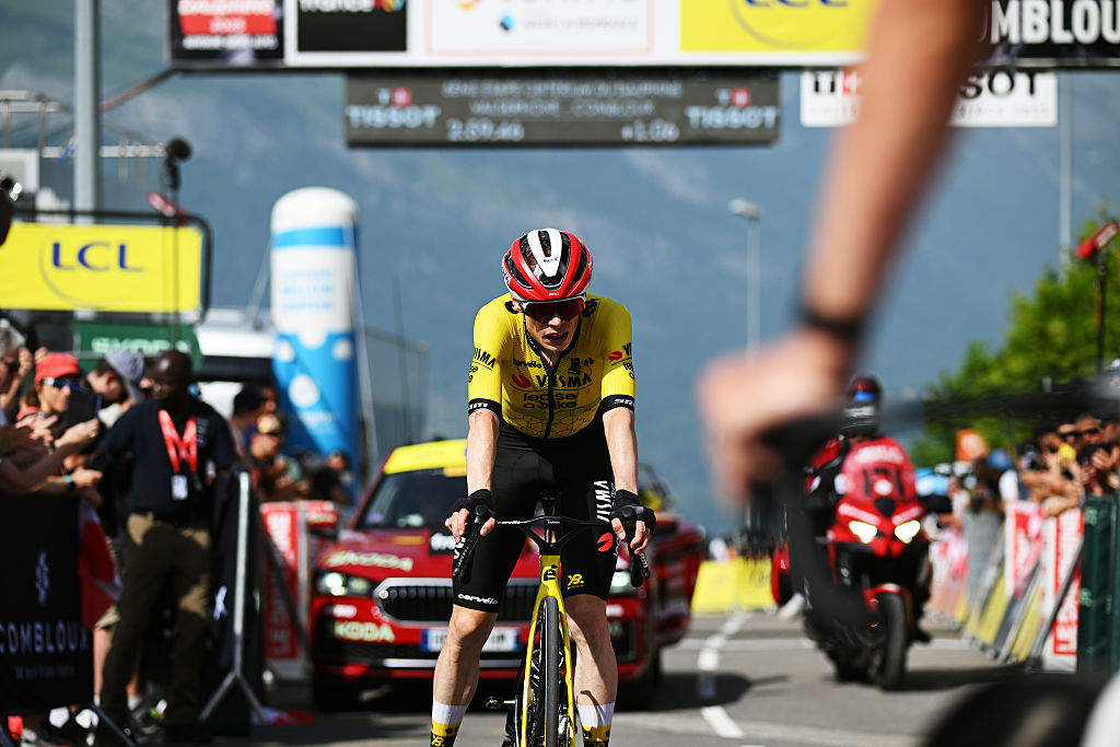 2025 Critérium du Dauphine stage 6: Jonas Vingegaard finishes second