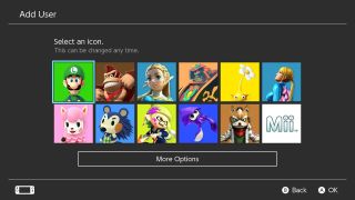 Buy games on the Australian eShop Choose an icon and a nickname.