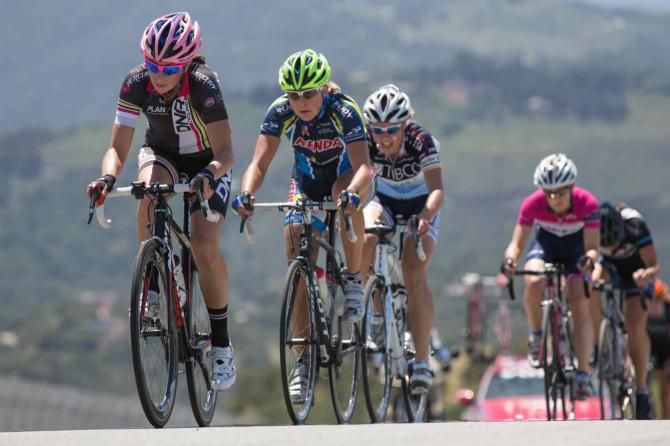 Kristabel Doebel-Hickok (SPY-Giant Ride) rode as aggressively in the final stage as she did for the entire stage race, and claimed third place in the circuit race ahead of a charging field.
