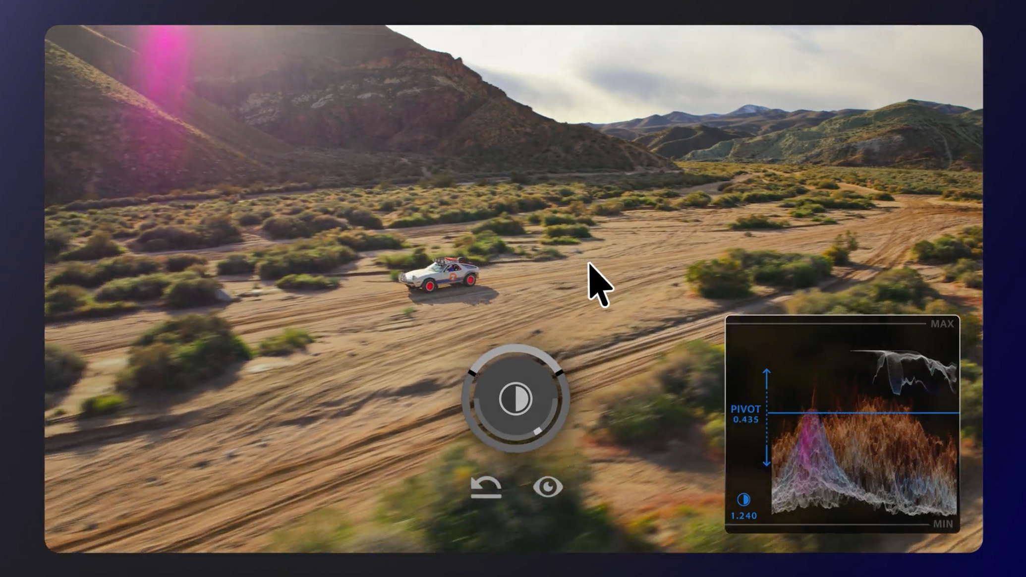 Adobe Premiere screenshots from Adobe promo video