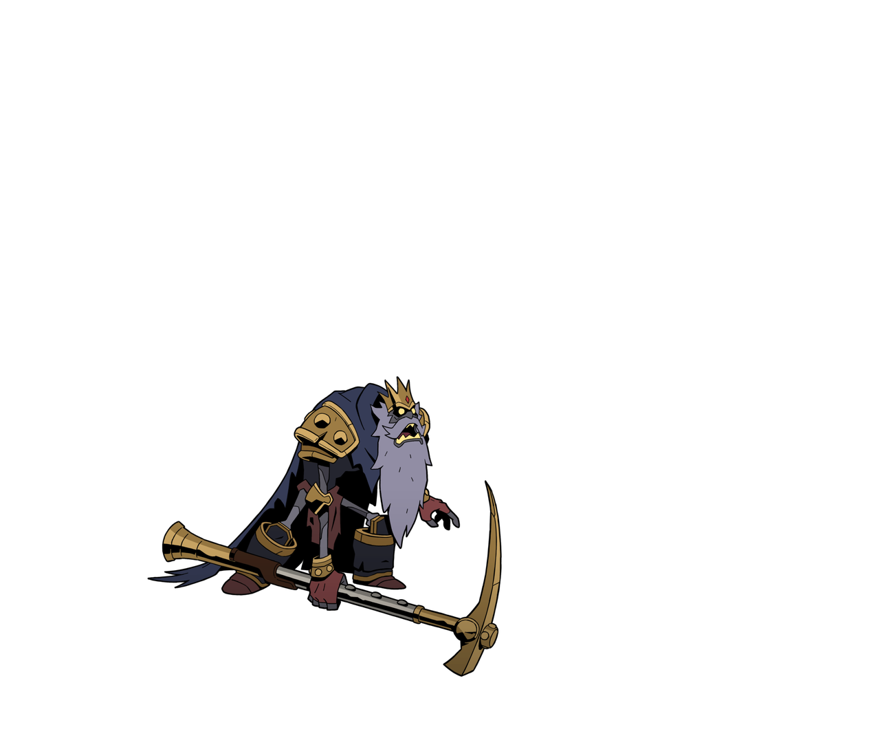 Absolum video game character design; animated characters design for a video game