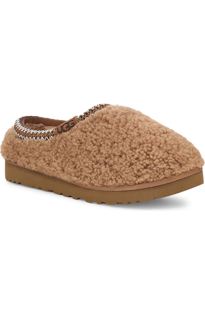 Tasman Maxi Curly Genuine Shearling Slipper