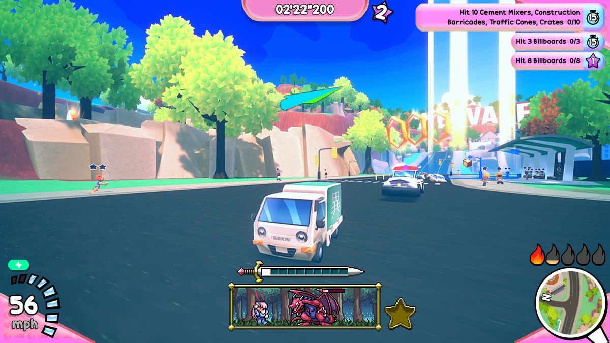 Indie game screens, retro models and anime characters