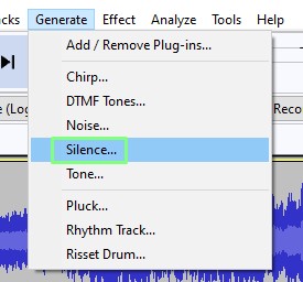 Add effects to audio with Audacity