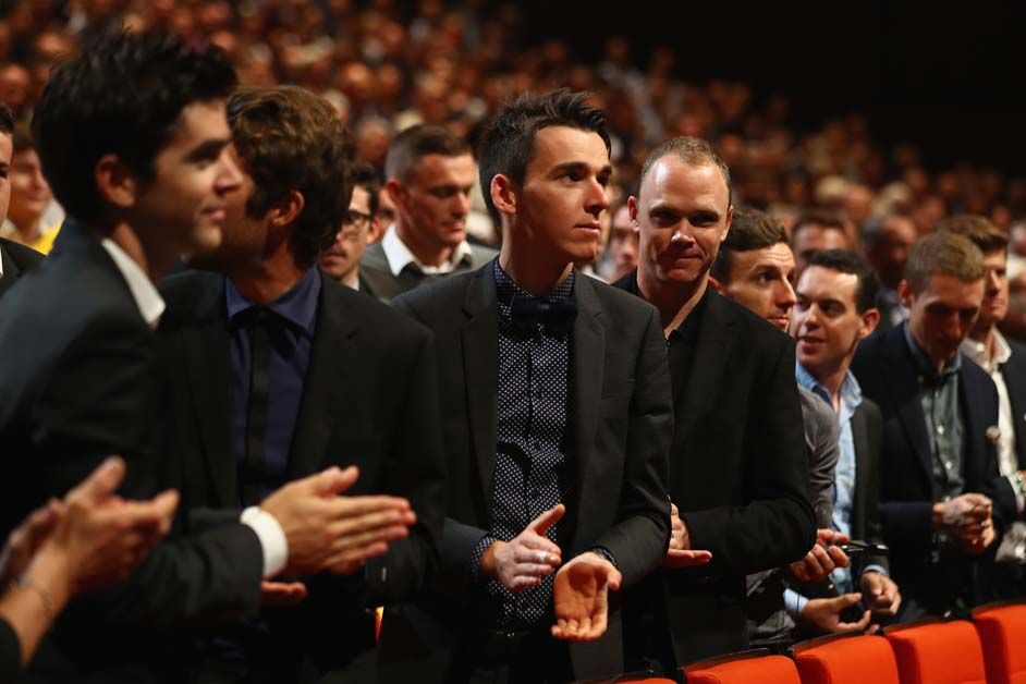 Some of the stars of the 2016 Tour de France stand up and applaud