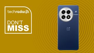 OnePlus 13 on a yellow background. Text reads: Don't miss