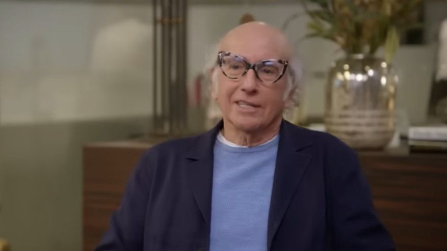 Larry David in funny glasses