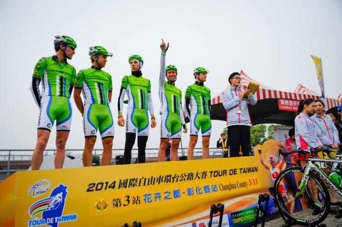 Cannondale presented to the crowd