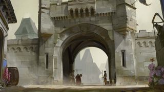 The gate known as Baldur's Gate, in the city of Baldur's Gate.