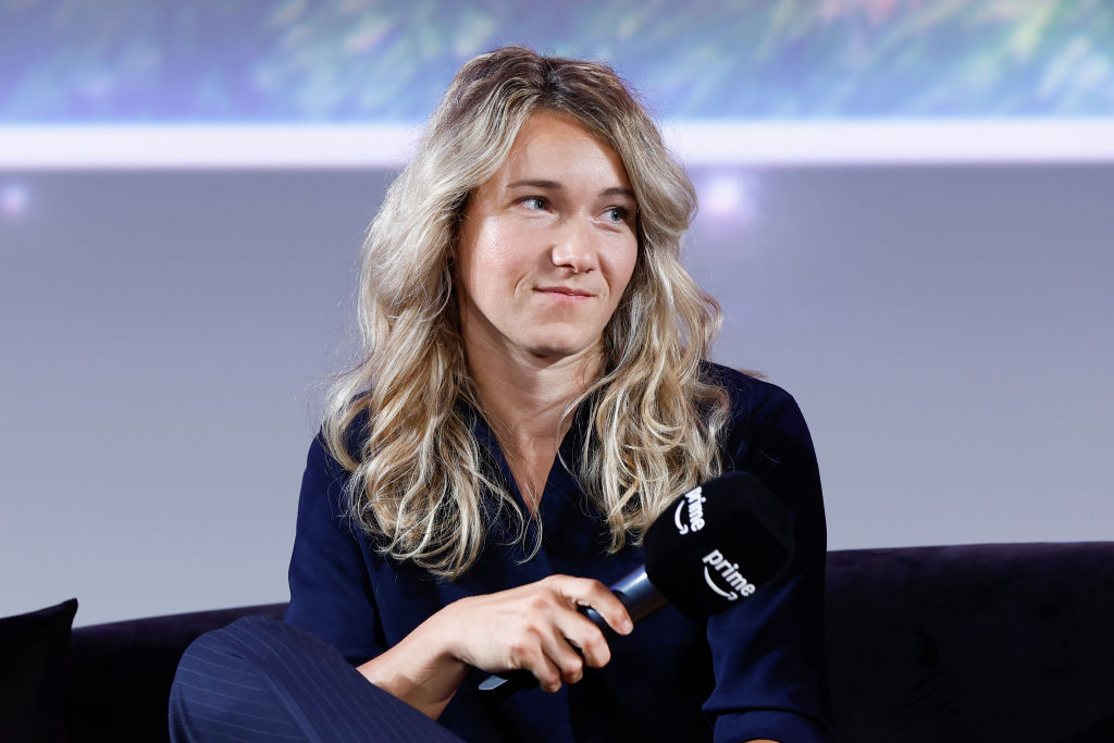 Josie Henning on a panel
