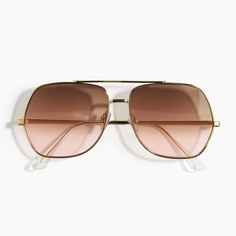 Oversized aviator sunglasses, H&M