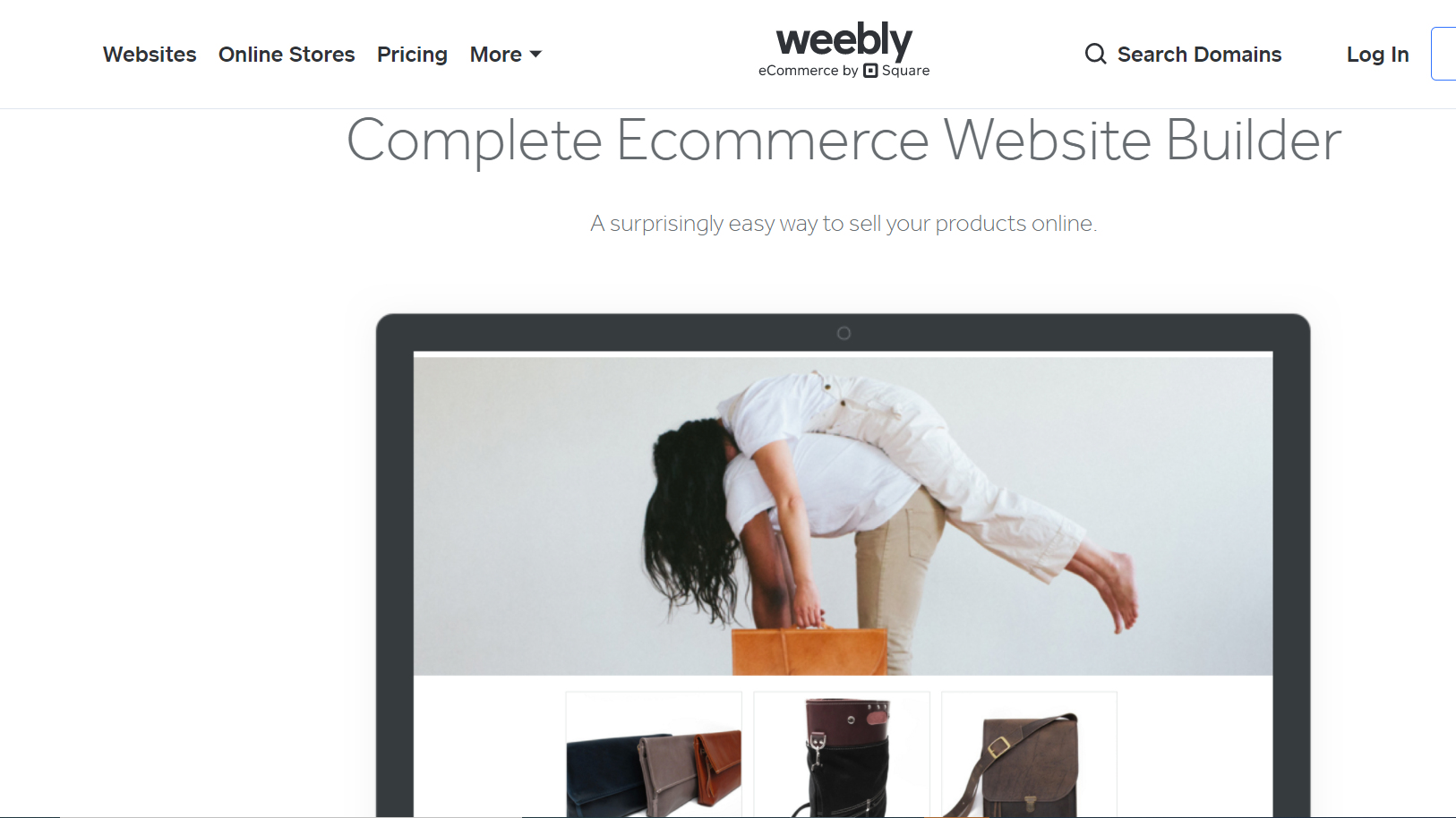 Weebly ecommerce website builder