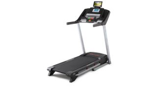 The ProForm 305 CST Folding Treadmill in front of a white background