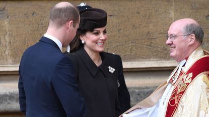 Kate Middleton and Prince William at Easter