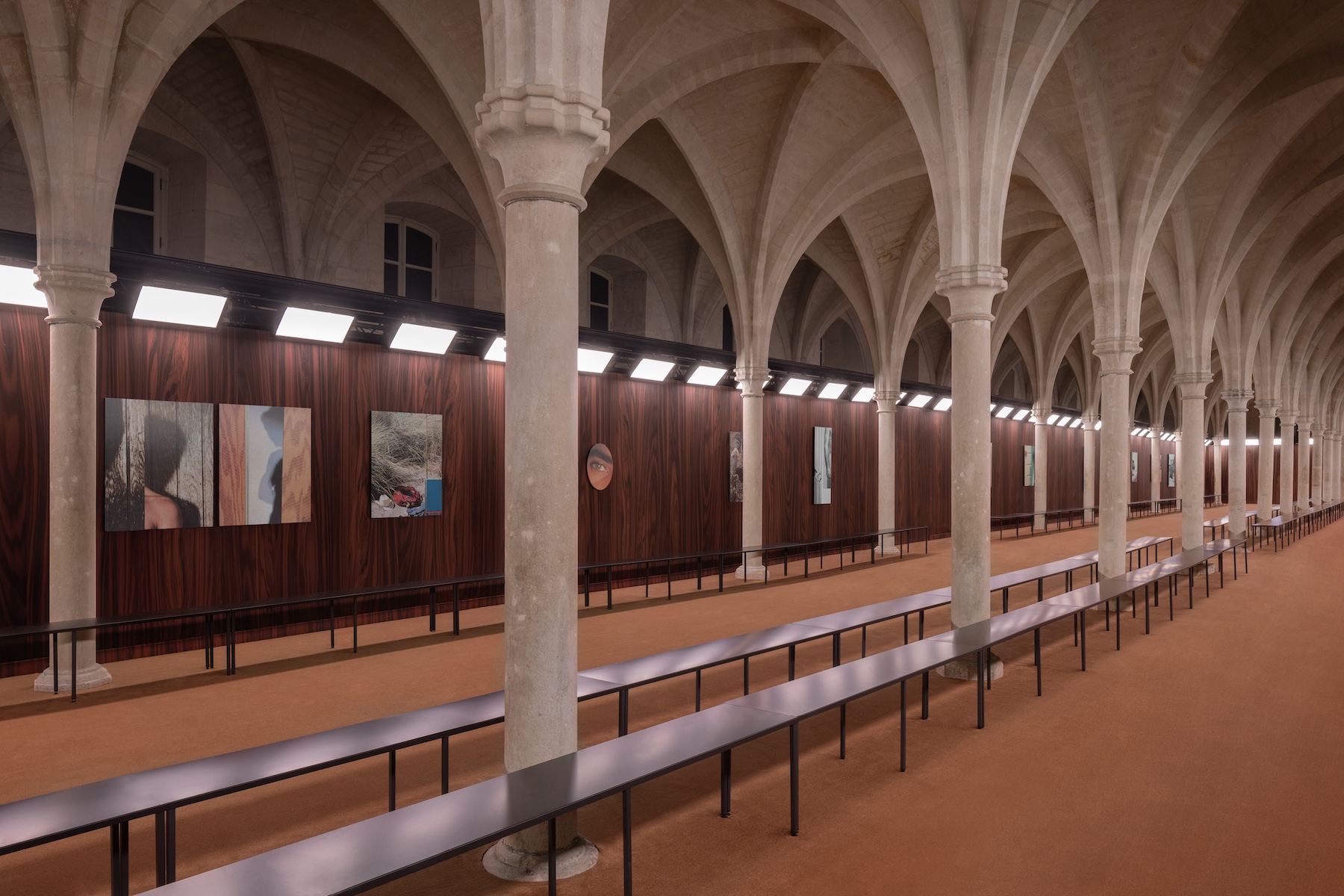 Acne Studios SS26 runway show set
