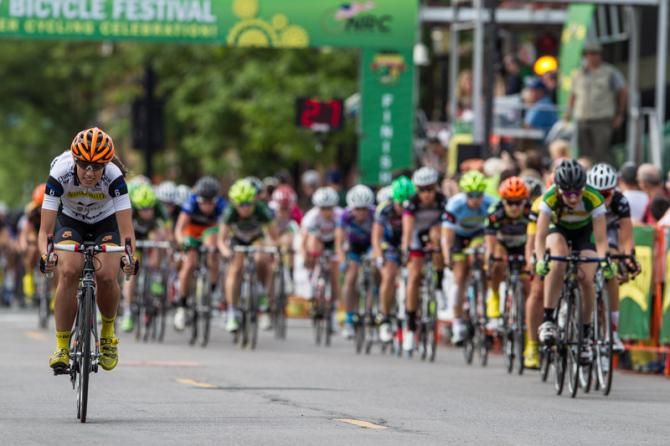 Denise Ramsden (Optum) rode aggressively the whole way through today's race.