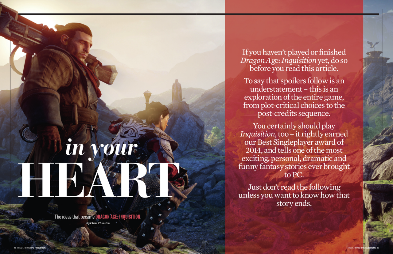The Writing of Dragon Age Inquisition, by Chris Thursten