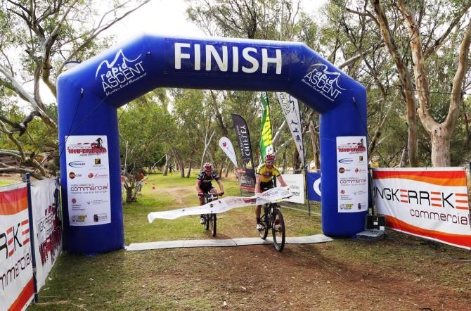 Andy Blair wins the Ingkerreke mountain bike stage race