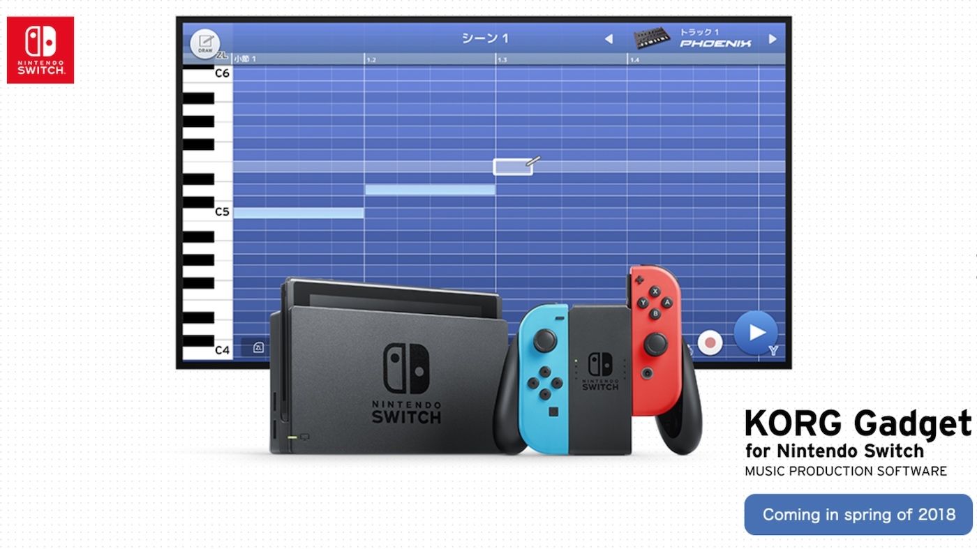 Nintendo Switch is getting a synthfuelled musicmaking app from