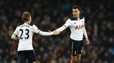 Christian Eriksen and Dele Alli of Spurs