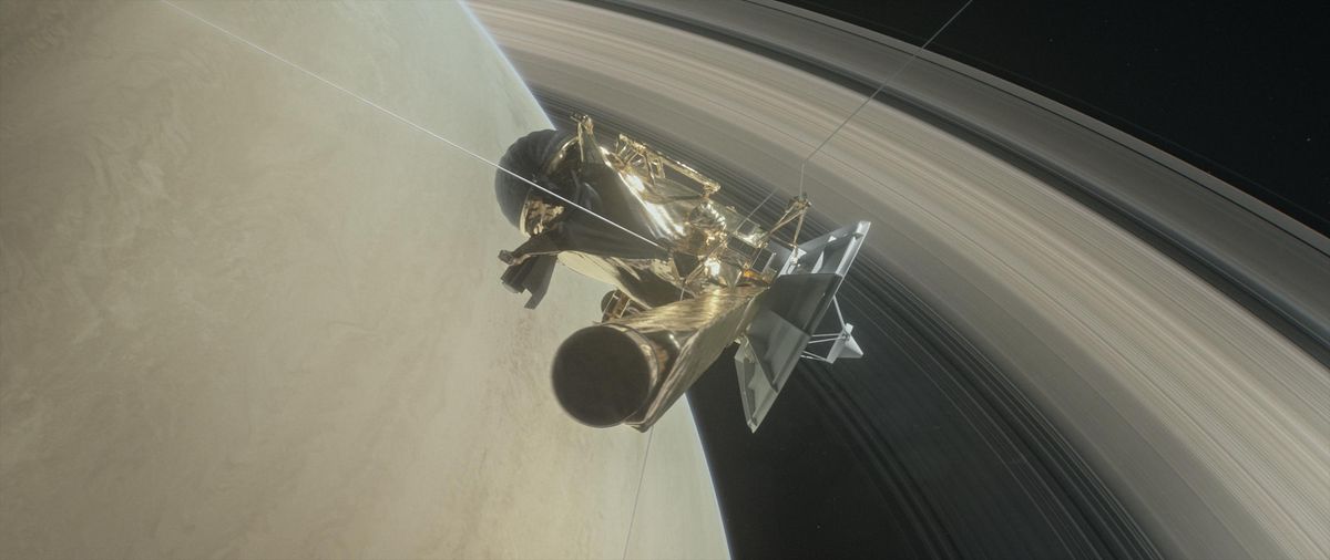 As Cassini Makes 1st 'Grand Finale' Dive, More Saturn Mysteries Remain ...