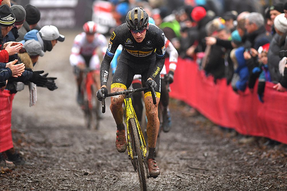 Toon Aerts had a strong race to finish second