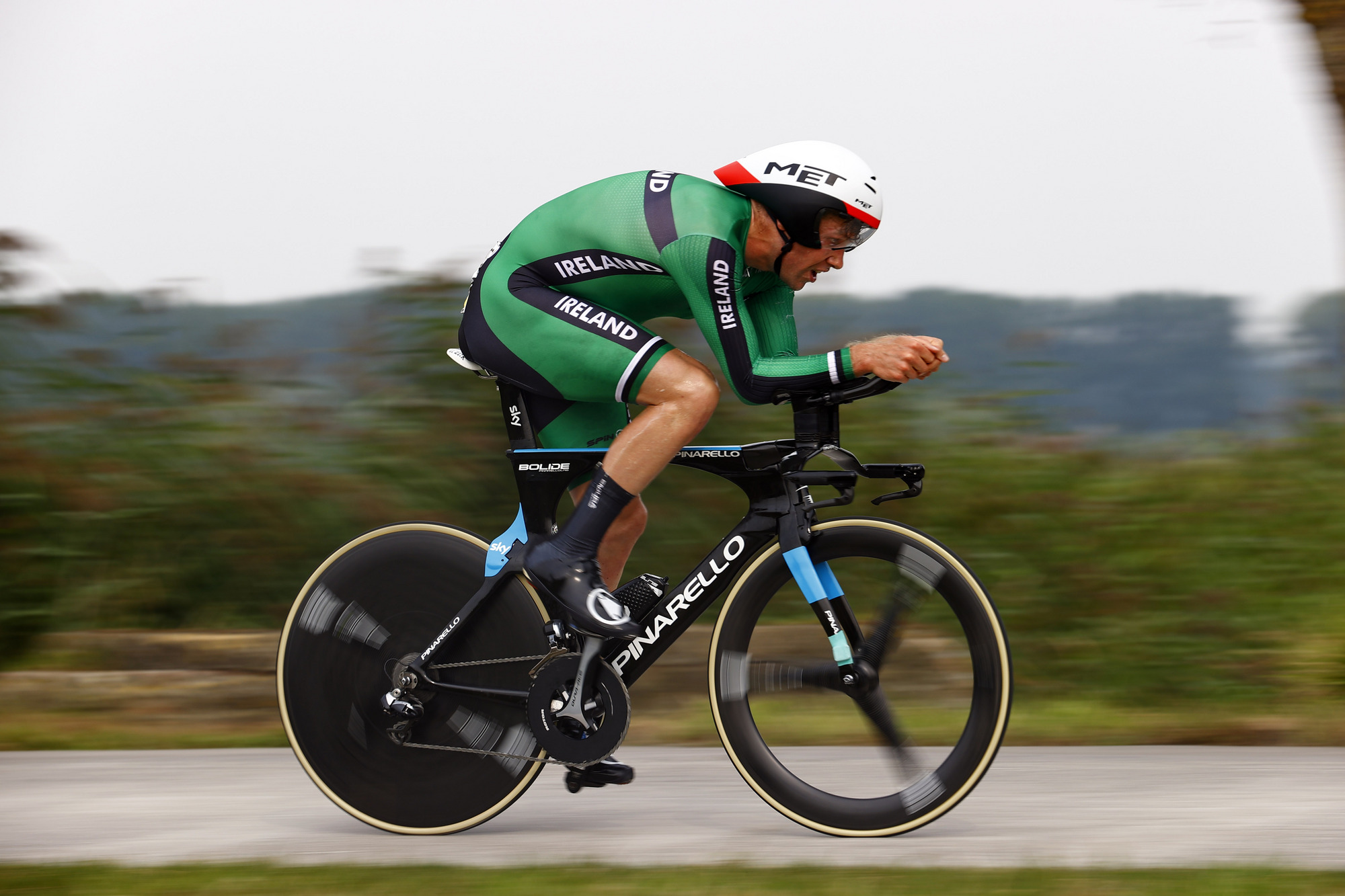 2021 UCI Road World Championships Flanders Men Elite Time Trial - Knokke - Heist Bruges 43,3 km - 19/09/2021 - Markus Christie (IRL) - photo Luca Bettini/BettiniPhoto©2021