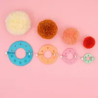 Pom Pom Maker 4 Pack: £6. Hobbycraft