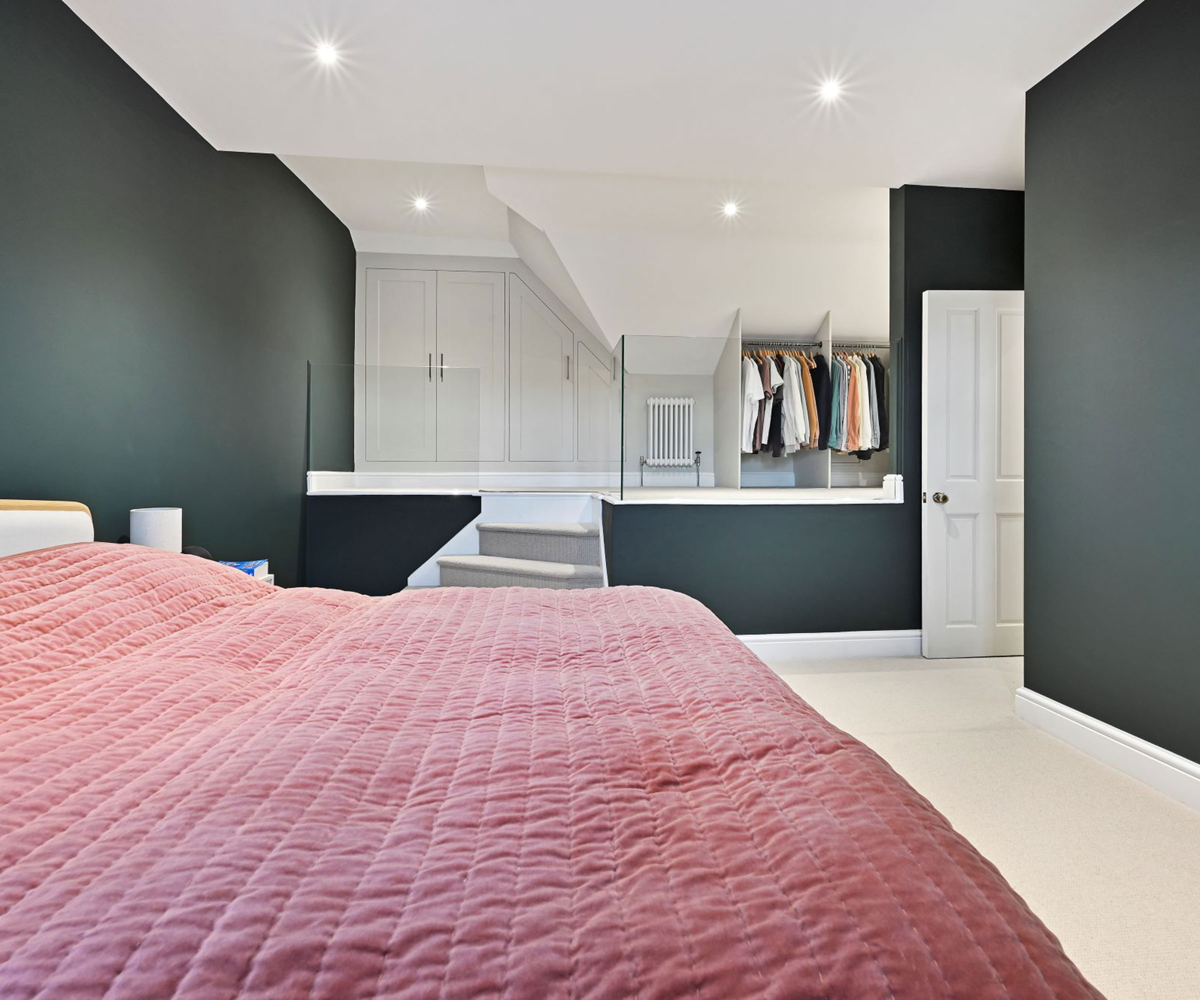 split level loft conversion bedroom