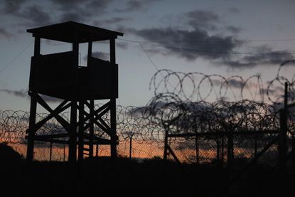 Guantanamo Bay facility exterior.