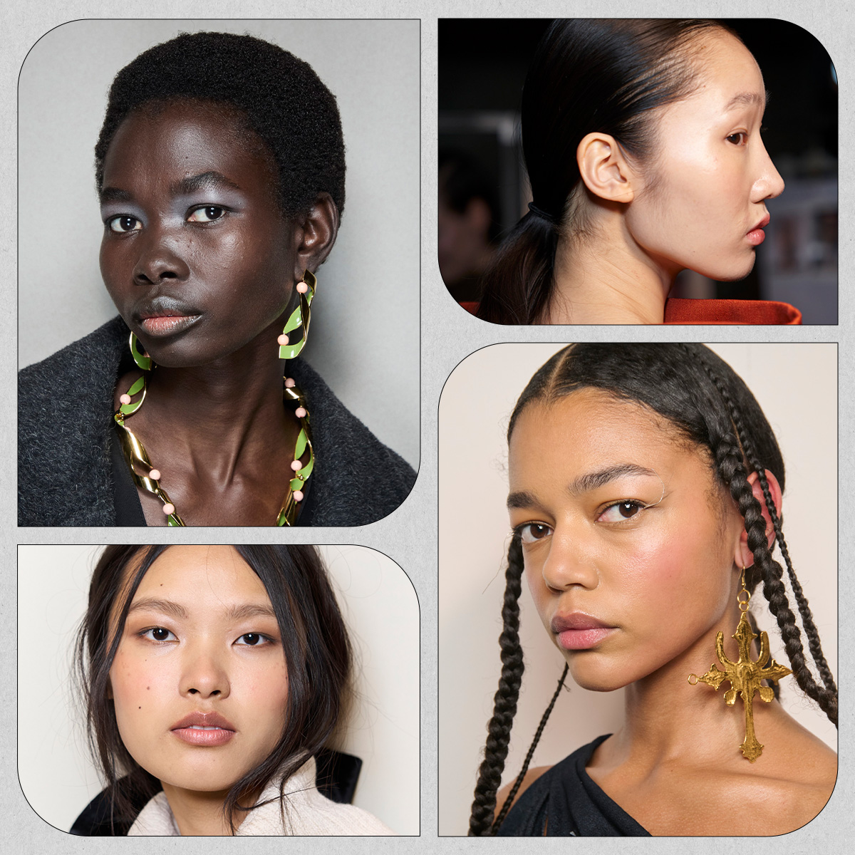 12 Standout Beauty Trends We Saw All Over the A/W 24 Runways