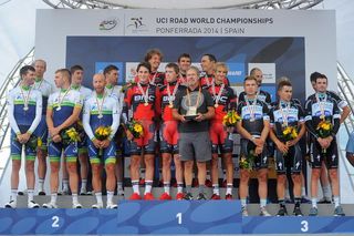 Orica-GreenEdge, BMC and Omega Pharma-QuickStep on the podium as the top three teams