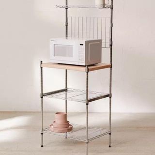 Kitchen trolley Urban Outfitters kitchen organization for small space