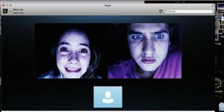 Shelley Hennig and Moses Storm in Unfriended