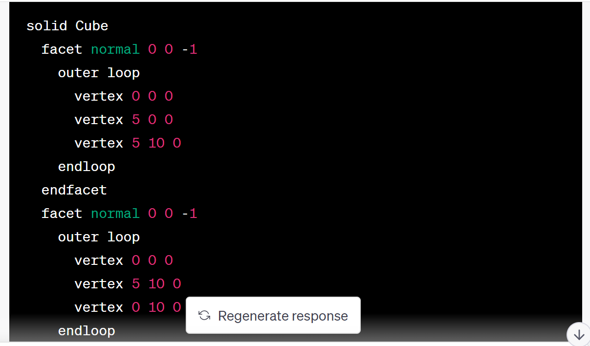 Utilice ChatGPT para la impresión 3D